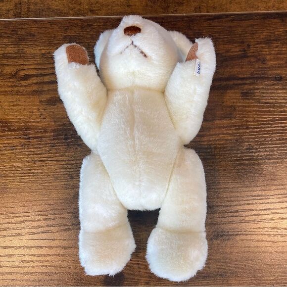 Gund Collector's Classics 1984 GUNDY WHITE TEDDY BEAR 8" Plush STUFFED ANIMAL - Picture 9 of 9